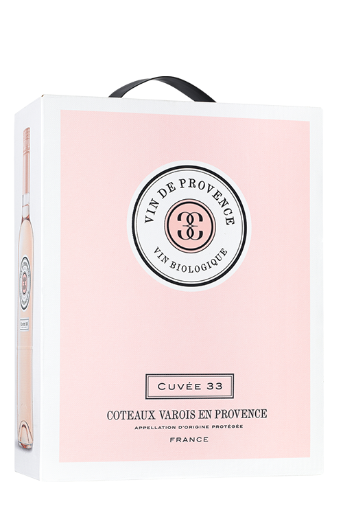 Cuvée 33 Coteaux Varois en Provence Rosé Organic